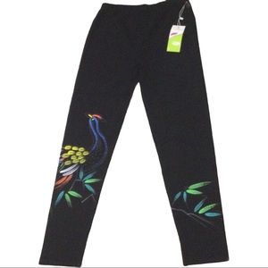 NEW Hand Painted Stretch Sweat Pants Sz Small
